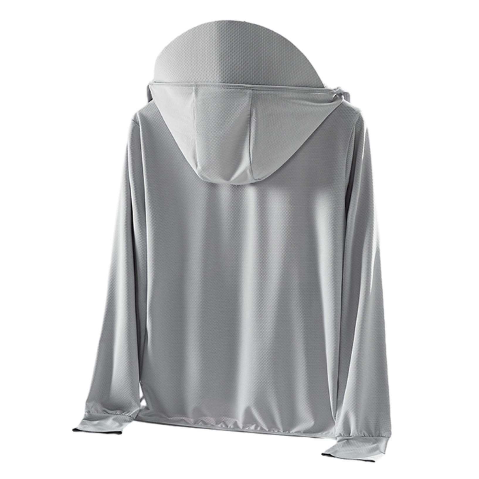 Women's Hoodie Zip Front Rash Guard,UPF 50+ Long Sleeve Swim